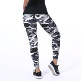 YSDNCHI 2019 Camouflage Womens for leggins Graffiti Style Slim Stretch Trouser Army Green Leggings Deportes Pants K085