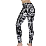 Spring 2019 Fashion Girl Legging Spandex Aptitud Print Floral Leggings Leggins Milk Silk Women Pants Leaf Tetris Clothing K090