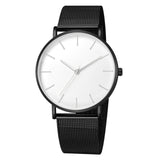Simplicité Moderne Quartz Montre Femmes Maille En Acier Inoxydable Bracelet Haute Qualité Casual Montre-bracelet pour Femme Montre Femme D20