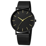 Simplicité Moderne Quartz Montre Femmes Maille En Acier Inoxydable Bracelet Haute Qualité Casual Montre-bracelet pour Femme Montre Femme D20
